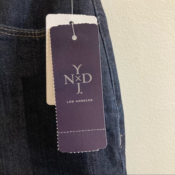 NYDJ Sz 4 NOT  YOUR DAUGHTERS JEANS Ankle Dark Wash Jeans NWT - Picture 5 of 9